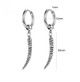 Dragon Tail Hoop Earring Stainless Steel