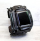 The Legacy Cuff – Burnt Black | Steampunk Leather Apple Watch Band