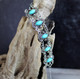 Turquoise Stones Free Spirited Boho Bracelet