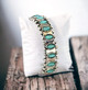 Elegant Turquoise Boho Cuff Bracelet