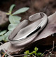 Polished Minimalist Silver Bangle Cuff