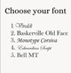Font options for custom personalized leather bracelet engraving. Font options for custom personalized leather bracelet engraving.