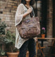 The Ironbound Tote – Handmade Full-Grain Leather Bag, One of a Kind & Personalizable