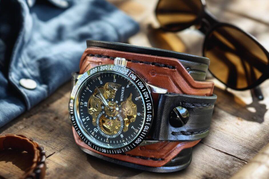 How to Style Thick Leather Band Watches Without Overdoing It