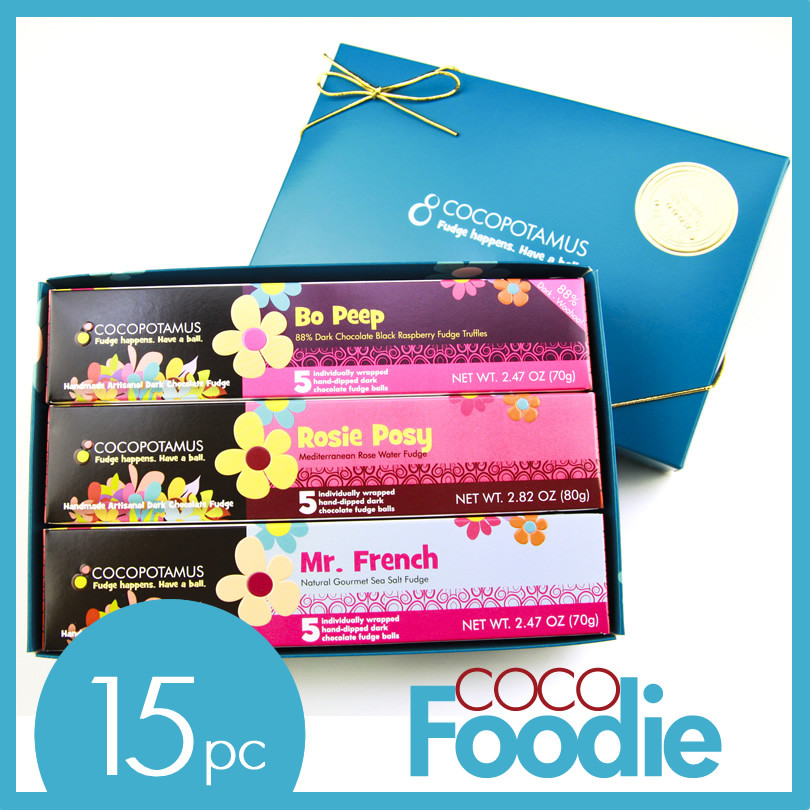 CocoFoodie Chocolate Truffle Set - Cocopotamus Chocolate