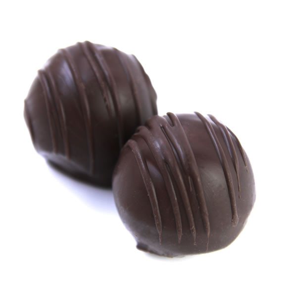 Canadian and Vermont maple dark chocolate truffles COCOPOTAMUS