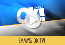 Cocopotamus best chocolate on OK TV! at the Emmy Awards