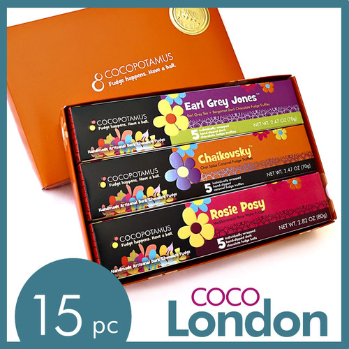 CocoLondon: English chocolate truffles in an assorted gift set