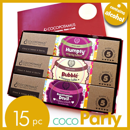 CocoParty Chocolate Truffle Set - Cocopotamus Chocolate