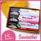 CocoSweetie dark chocolate truffle assorted set. Contains Cupcake, Blame Canada, and Santa's Addiction.
