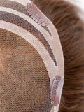 Q5610HP Premium haar French Lace - Clip on Topper