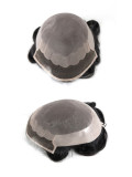 Heren Haarwerk M304 Lichte Dichtheid Mono Top Lace Front
