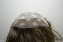 Damestop haarstukje doorzichtige doorschijnende huid Lace Front T51