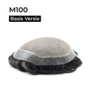 Heren Haarwerk M100 Monofilament Top - Basisversie