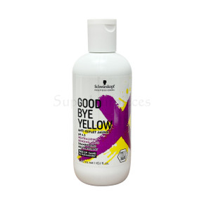 Schwarzkopf GOODBYE YELLOW Neutraliserende Shampoo 300ml Schwarzkopf GOODBYE YELLOW Neutraliserende Shampoo 300ml