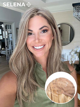 Selena - Premium medische pruik van echt haar Selena - Premium medische pruik van echt haar