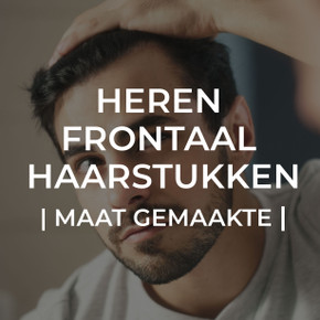 Heren Frontaal haarstukken op maat gemaakte