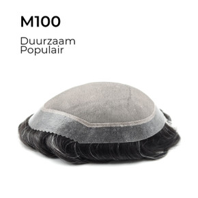 Heren Haarwerk M100 Monofilament Silk Top