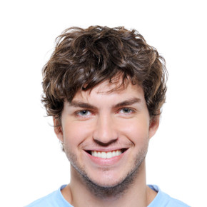 Heren Haarwerk M101 Gepermanent Golvend Krullend Haar