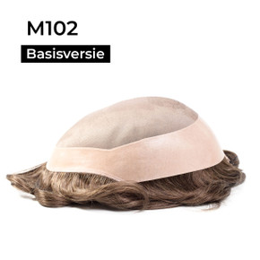 Heren Haarwerk M102 Monofilament Silk Top Lace - Basisversie Heren Haarwerk M102 Monofilament Silk Top Lace - Basisversie