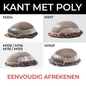 Op maat gemaakte Lace met Poly haarsystemen Op maat gemaakte Lace met Poly haarsystemen