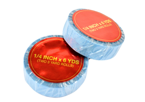 Blue Liner Lace Front Tape 1/4" x 6 Yards