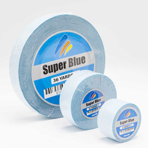 Super Blue Liner Lace Front Tape 3/4" x 36 Yards