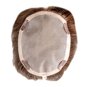 EUEV5708 | Europese haar Mono top lace front clips op Vrouwen's Hair Topper