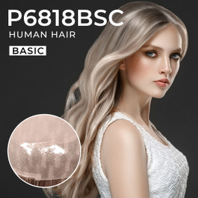 P6818BSC Damestop haarstukje - Basisversie