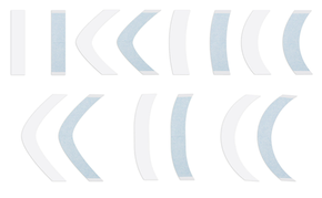 Blue Liner Lace Front Tape Voorgesneden