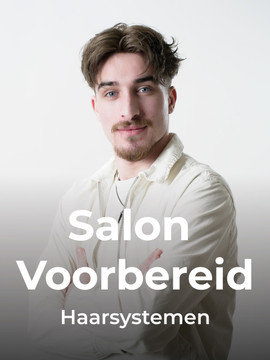 Salonvoorbereiding haarsystemen