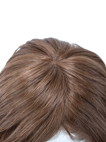 Eumet – Europees Onbewerkt Haar Silicone Pruik Kort Haar