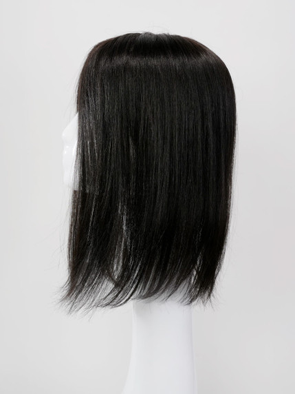 Q5616LP 16" Premium haar French Lace Stuk Lage Dichtheid - Topper met Clips
