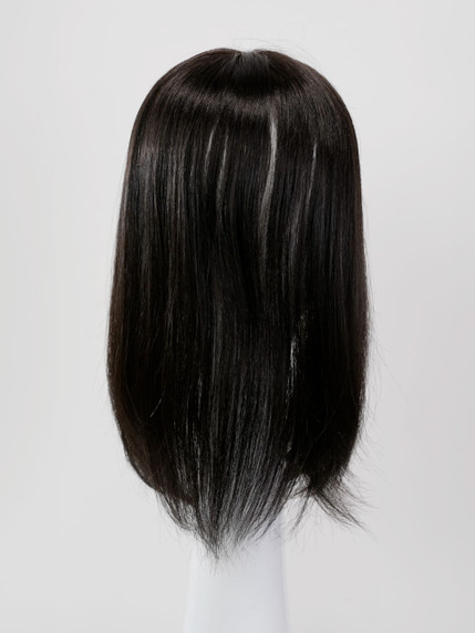 Q5612LP 12" Premium haar French Lace stuk Lichte Dichtheid - Topper met Clips