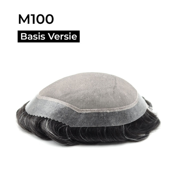 Heren Haarwerk M100 Monofilament Top - Basisversie