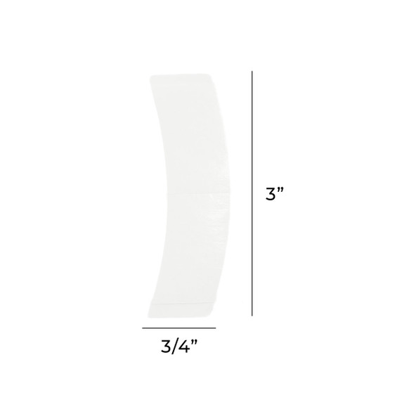 Ultra Hold Tape "C" Shape 3/4" x 3" (36 Pieces Bag)