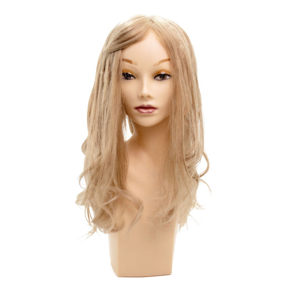 P41L18 Skin Base Remy Echt Haar Topper voor Dames