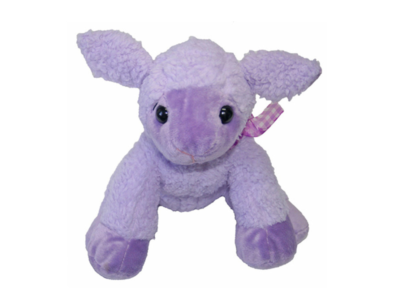 purple lamb stuffed animal