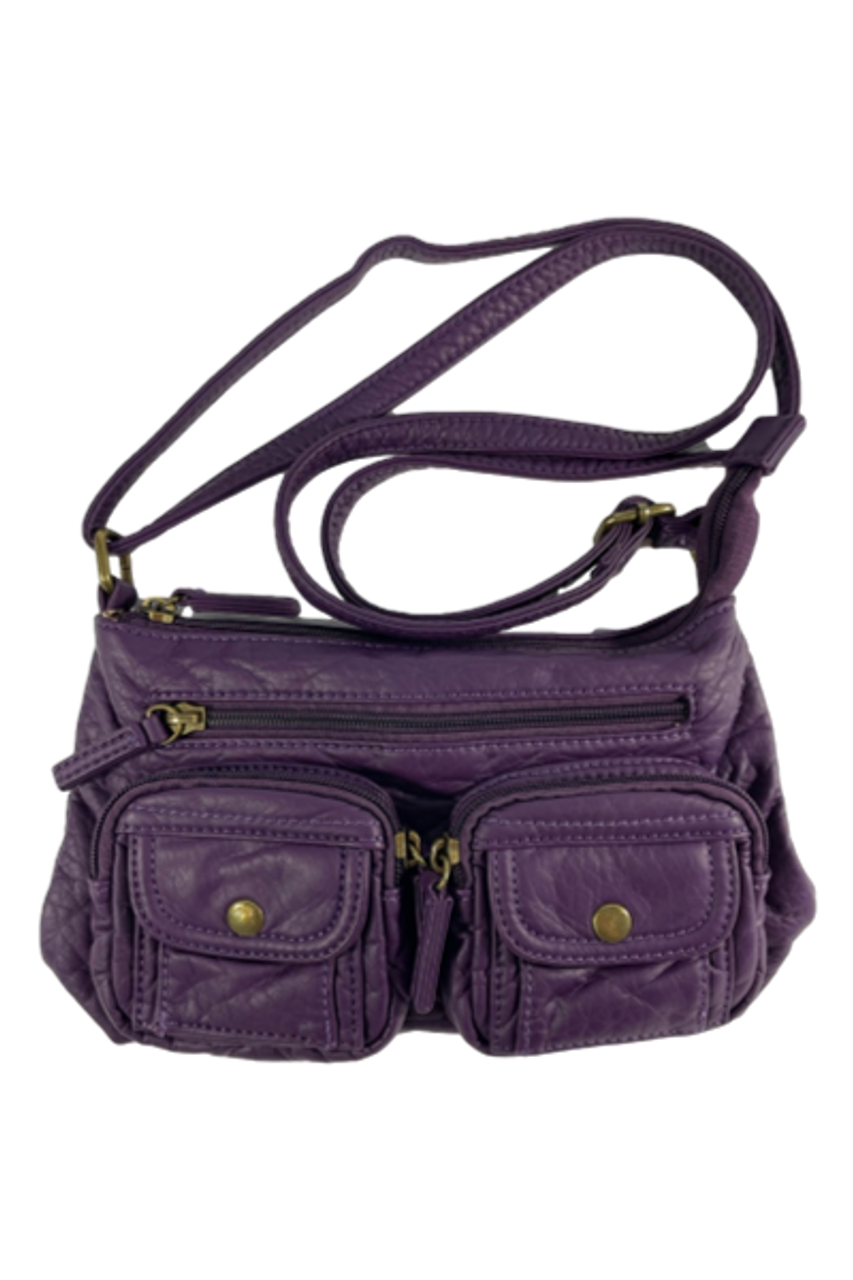 Gucci Diana mini crocodile bag in purple | GUCCI® US