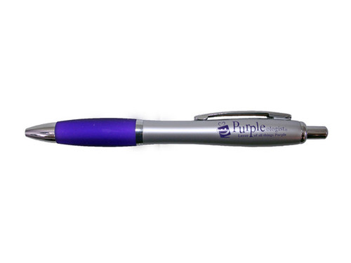 Purple Ink Logo Pen
