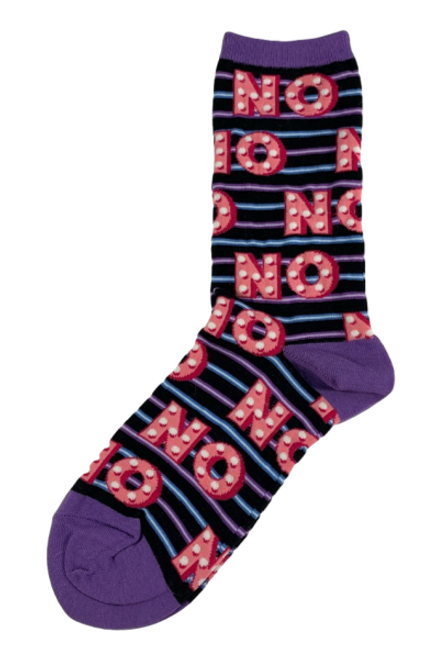 Purple NO Socks