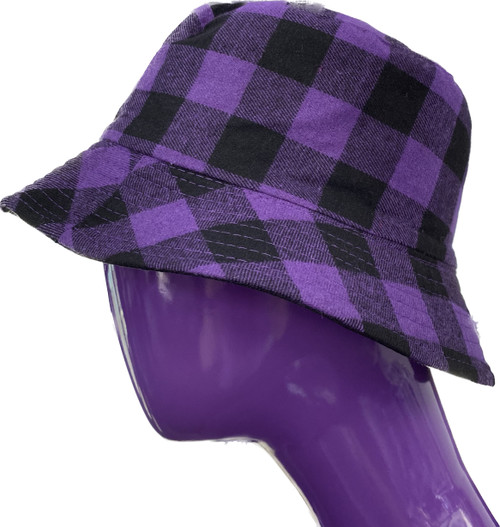 Plaid Bucket Hat