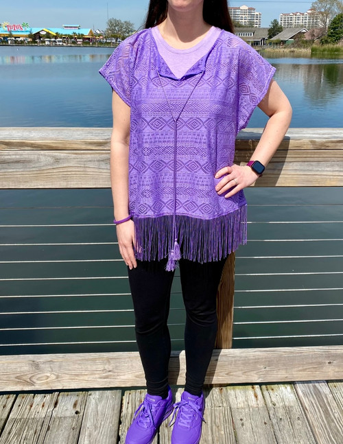 【値下中】HELLO LUPO poncho purple check 22aw 値下中】HELLO LUPO poncho purple check 22aw HELLO LUPO