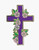 Floral Cross Pin