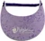 Lavender Glitter Visor