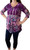 Multi-Color Wine Tunic 
