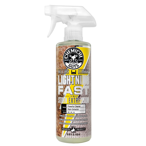 Lightning Fast Carpet+Upholstery Stain Extractor Cleaner & Stain Remover (16 oz)