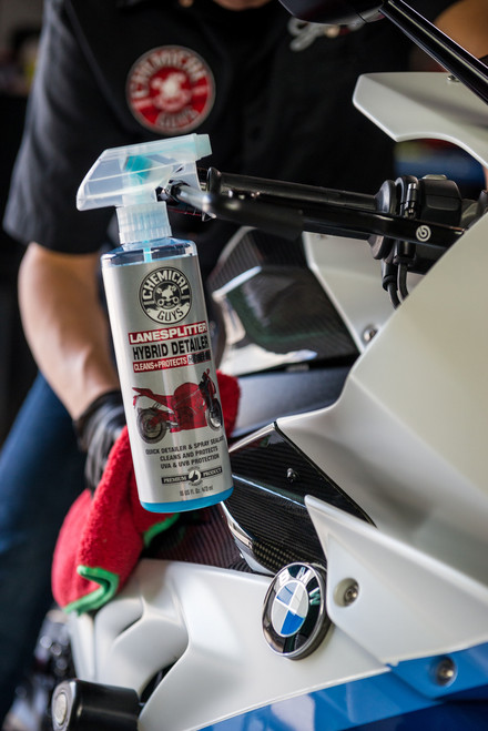 Lane Splitter Hybrid Detailer High Shine Cleaner and Protectant for Motorcycles(16oz)