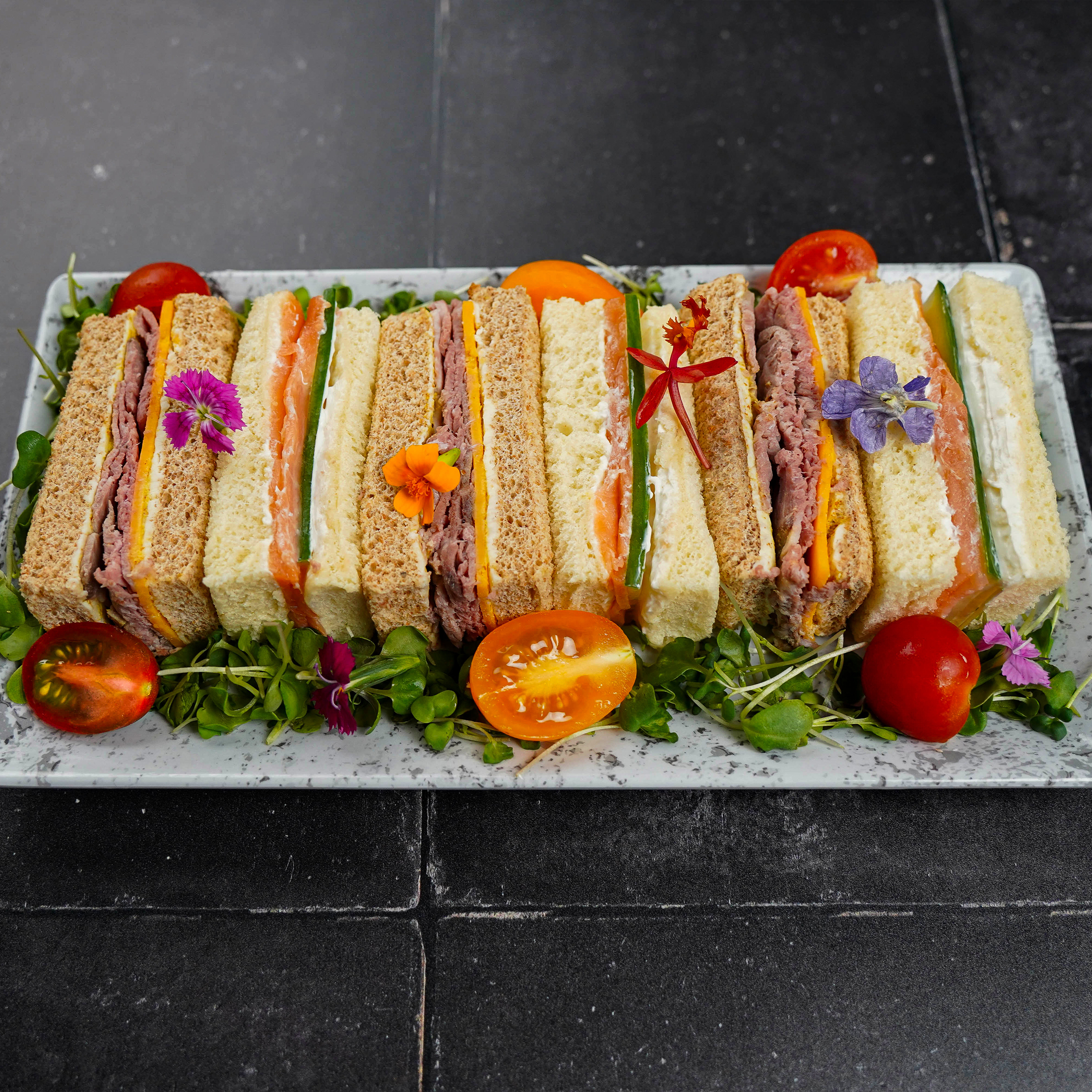 Finger Sandwich Display
