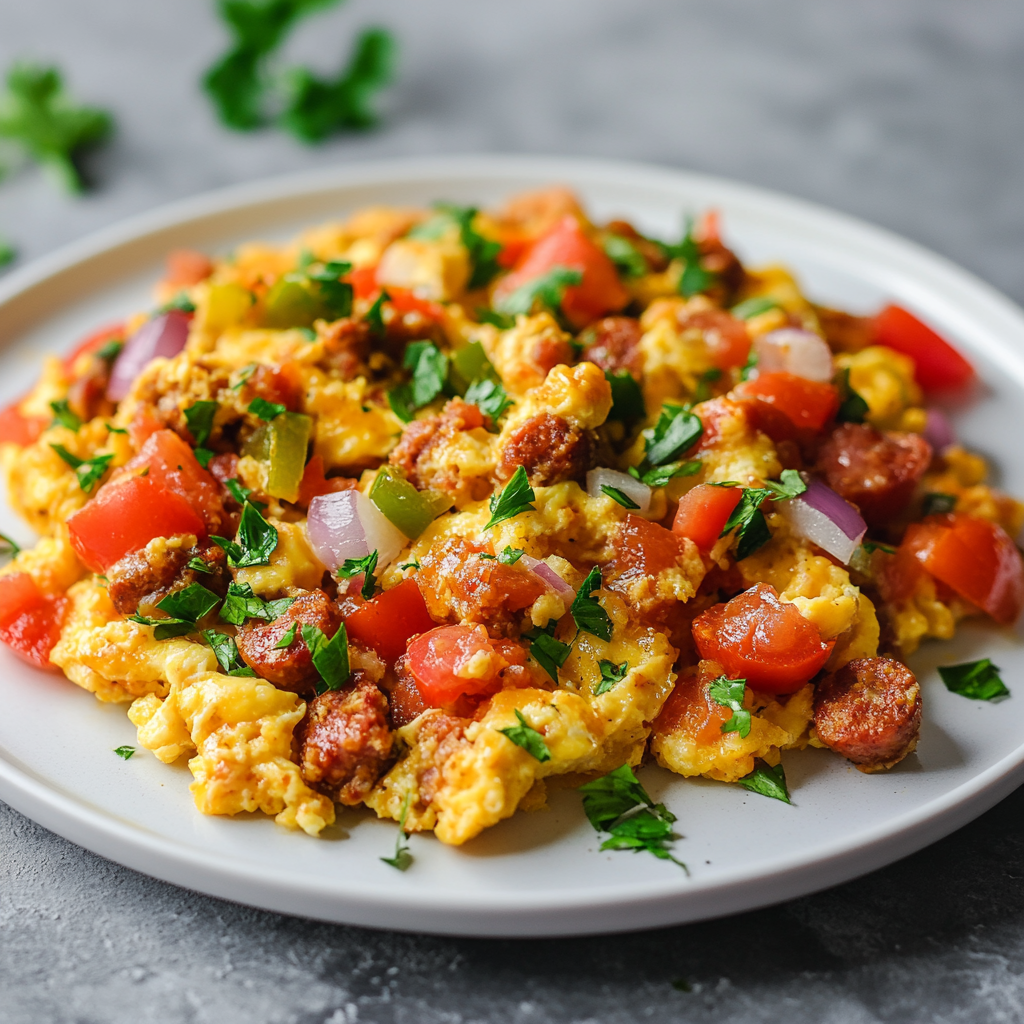 Huevos Revueltos a la Chorrillera